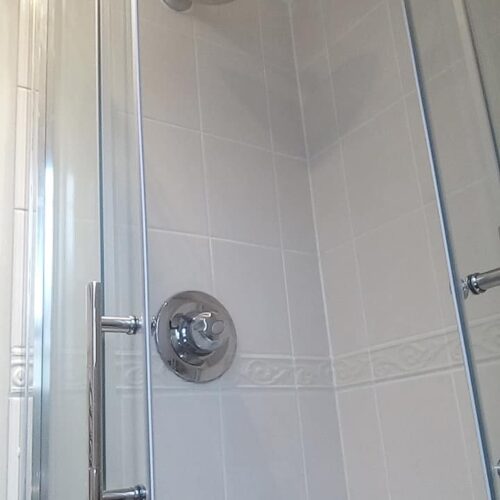 En suite shower renovation