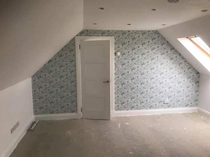 Wallpaper Loft Room Feature Wall