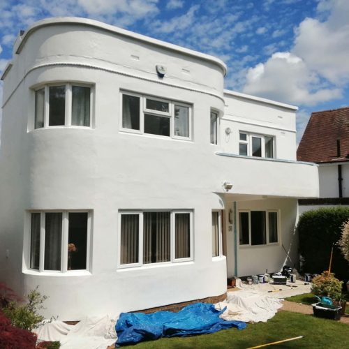 Exterior decorate Stucco