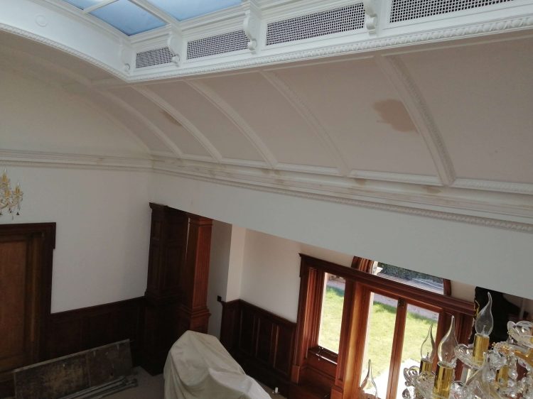 Ceiling before