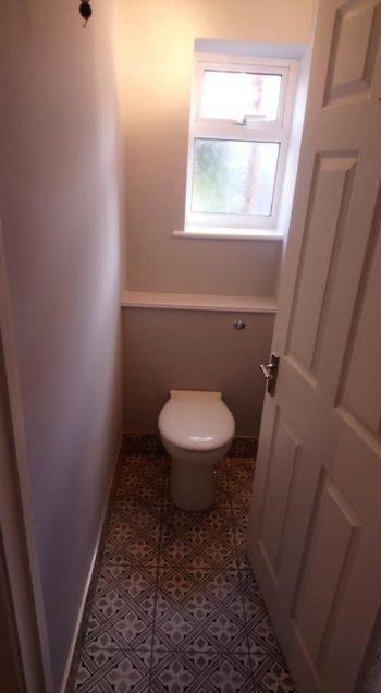 Cloakroom Toilet Grey