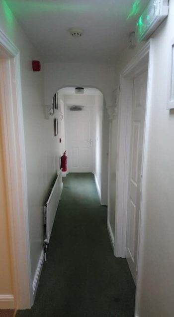 Painted Hallway