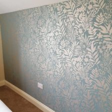 Wallpaper feature wall Clarissa Hulse