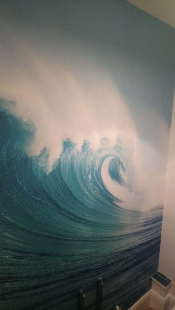 Mural Ocean Wave