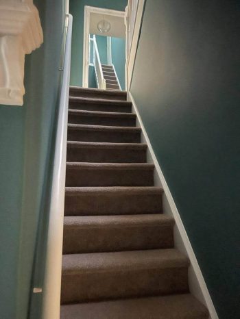 Victorian town house staircase Little Greene